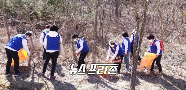 옻골동산 플로깅(Plogging)활동사진/ⓒ대구시