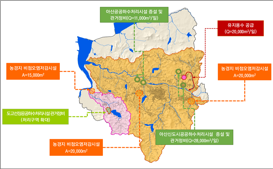 충남도가 꾸준한 오염하천 개선 노력으로 10년 연속 정부 주관 하천 수질 개선 공모사업에 선정되는 쾌거를 달성했다./ⓒ충남도청