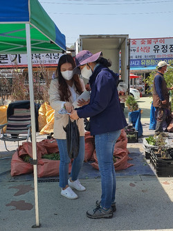 캠페인 모습.(사진제공=영월군)