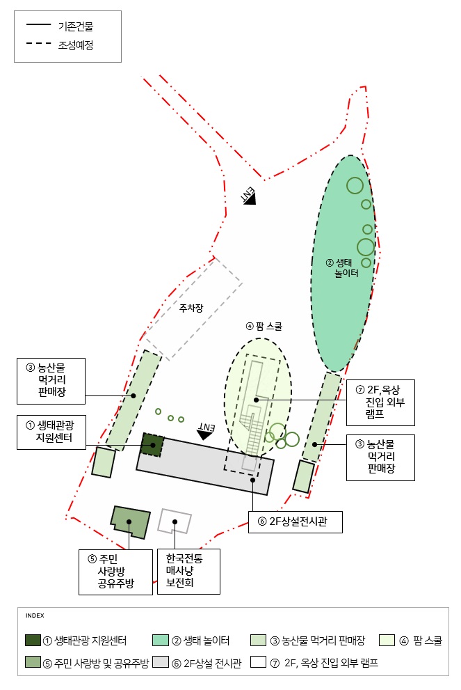 문화체육관광부에서 공모한 ‘2021 공공디자인으로 행복한 공간 만들기’ 사업에 대전시 ‘대청호의 생태놀이터, 효평마루의 재탄생’이 선정됐다./ⓒ대전시