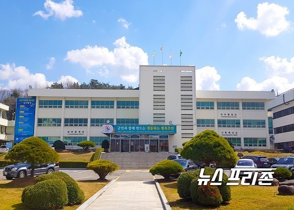 무안군, 성장기 학생 학교 우유 급식 지원 사업 실시(무안군청 전경)/Ⓒ이병석 기자