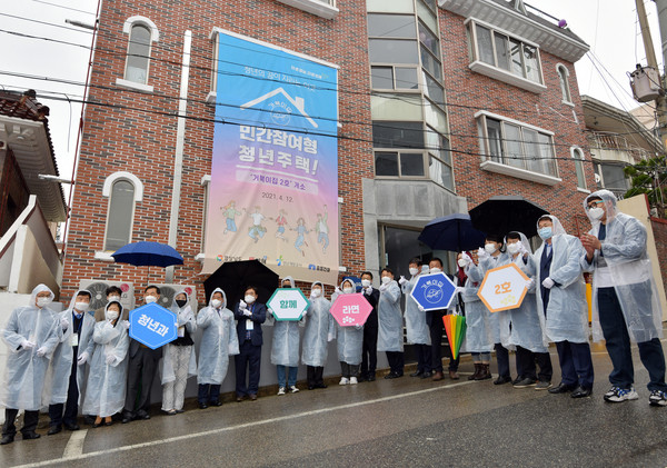 김해에서 시범사업으로 운영 중인 청년임대주택 경남도