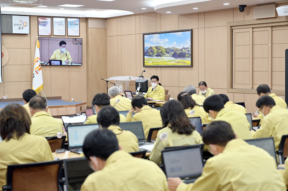 김정섭 충남 공주시장이 기후위기에 능동적으로 대처하기 위한 적극적인 시정을 펼쳐나가겠다고 밝혔다./ⓒ공주시청