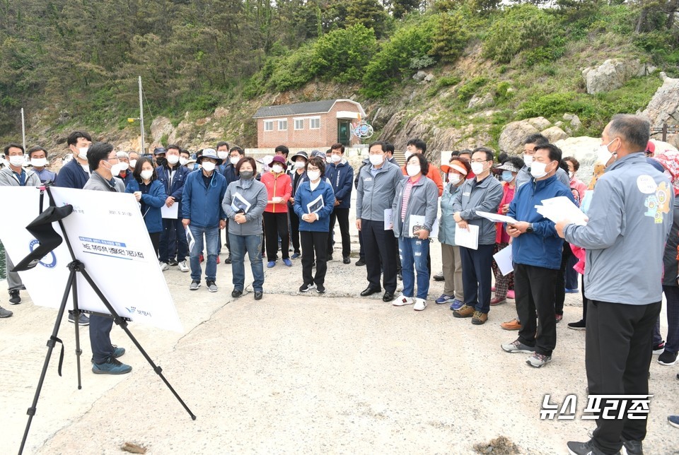 사업장 방문 장면.Ⓒ보령시의회