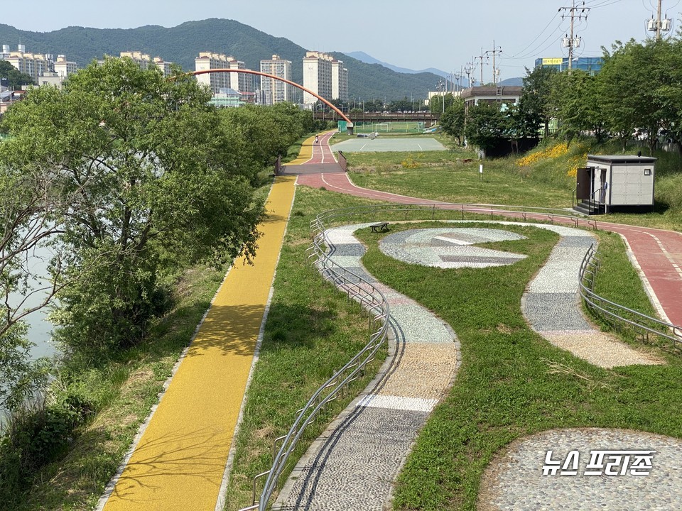 새 단장 될 ‘대천천 산책로’.Ⓒ보령시청