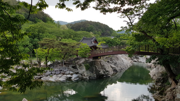 함양군 선비문화탐방로 거연정 모습