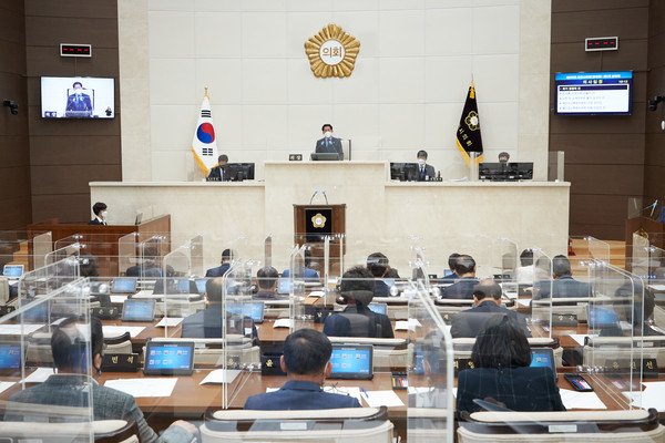 용인시의회 제255회 제1차 정례회 개회/안성시의회