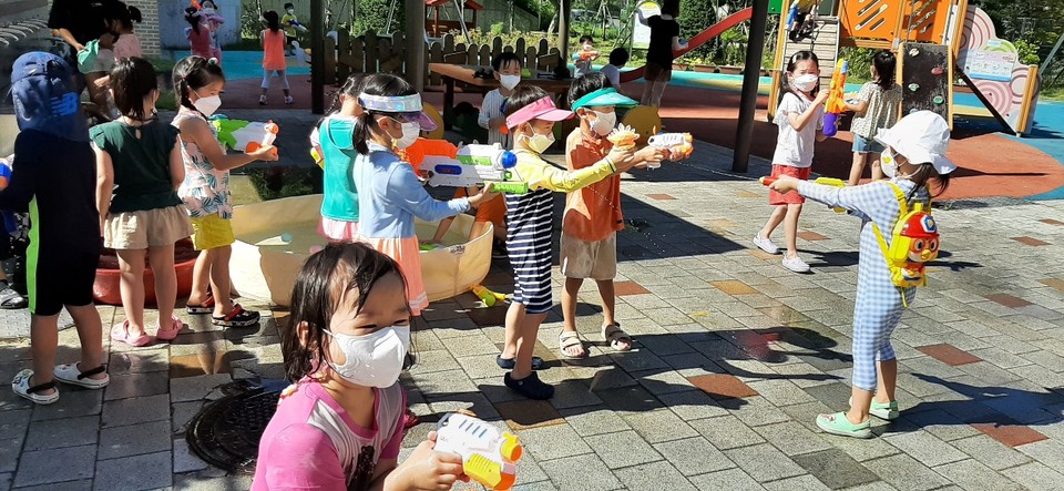 충남교육청은 유아들이 유치원에서 안전하게 생활할 수 있도록 방학 중 돌봄교실을 운영하고 있다./ⓒ충남교육청