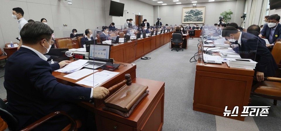 국회 운영위원회 전체회의 전경. ⓒ연합뉴스