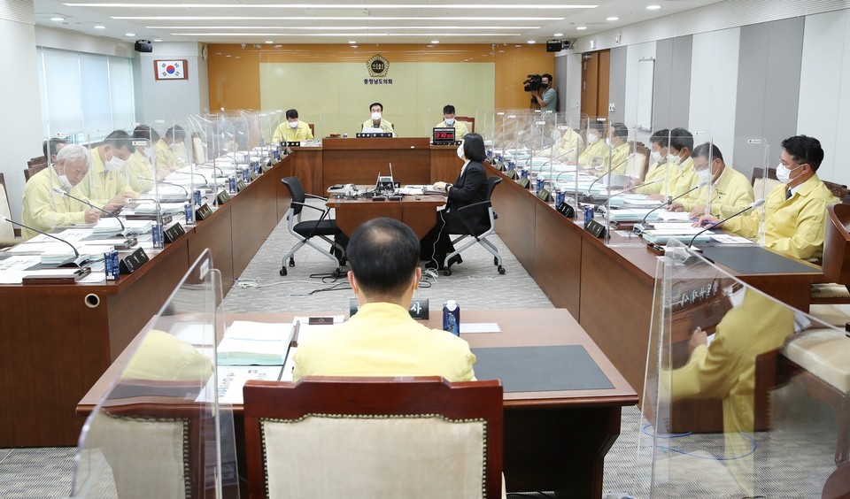 충남도의회 예산결산특별위원회(위원장 방한일).(사진=충남도의회)