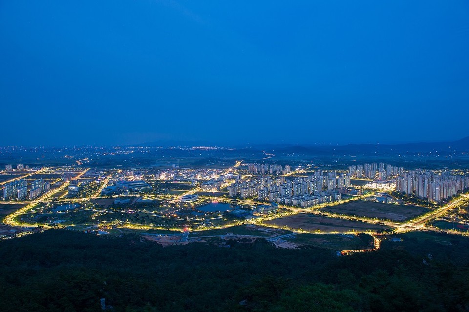 내포신도시 전경.(사진=충남도청)