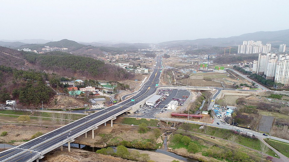 공주~세종도로.(사진=공주시청)