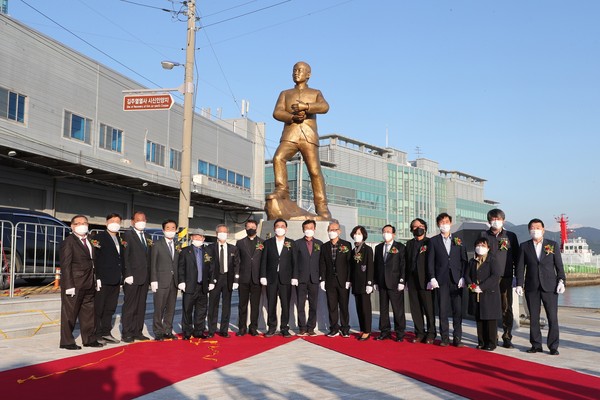 김주열 열사 동상 제막식 창원시