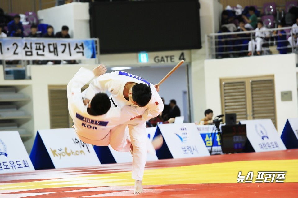 2019년 보령에서 열린 전국 유도대회 장면.(사진=보령시청)