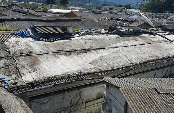 거창의 한센인마을인 동산마을 폐축사 뉴스프리존DB