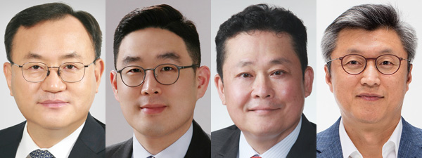 왼쪽부터 명노현 (주)LS CEO 사장, 구본규 LS전선 CEO 부사장, 김종우 LS일렉트릭 COO 사장, 신재호 LS엠트론 CEO 부사장 (사진=LS그룹)